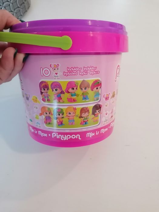 Pinypon conjunto de várias peças bonecas