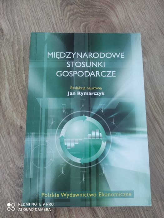 Międzynarodowe stosunki gospodarcze. Jan Rymarczyk