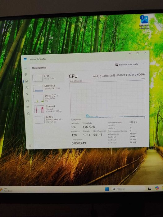 Computador Gaming i3-10100F // RTX 2060 // 16GB DDR4