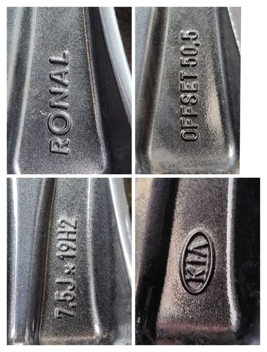 19 5x114,3 Kia oryginalne