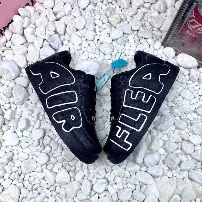 (БЕЗ ПЕРЕДОПЛАТИ)Nike Air Force Flea найк аір аер форс флеа чорні