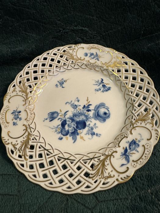 Meissen - ażurowy talerzyk