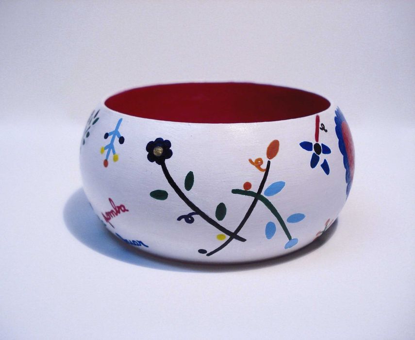 Pulseira pintada à mão