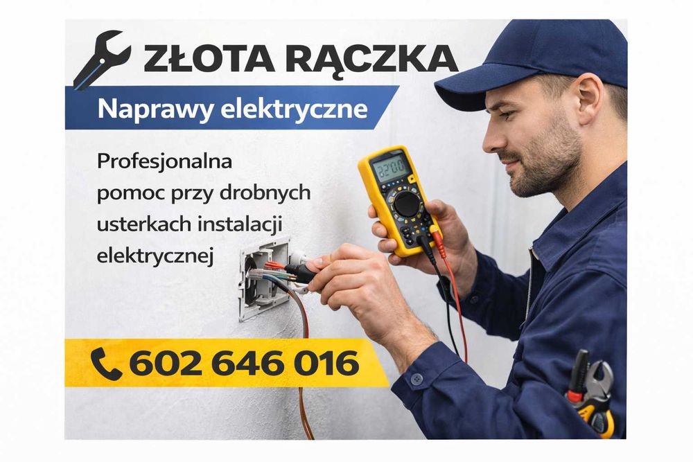Złota Rączka – Naprawy | Elektryka | Hydraulika