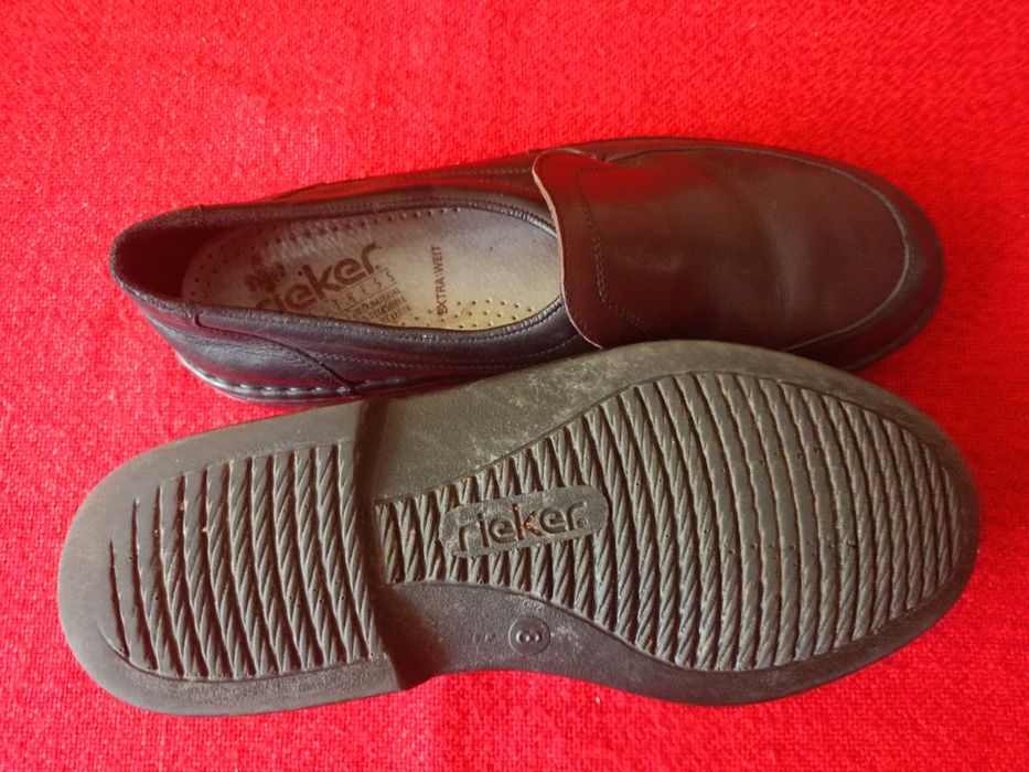 RIEKER ANTISTRESSS r41,5 27cm Skóra Stan BDB Okazja
