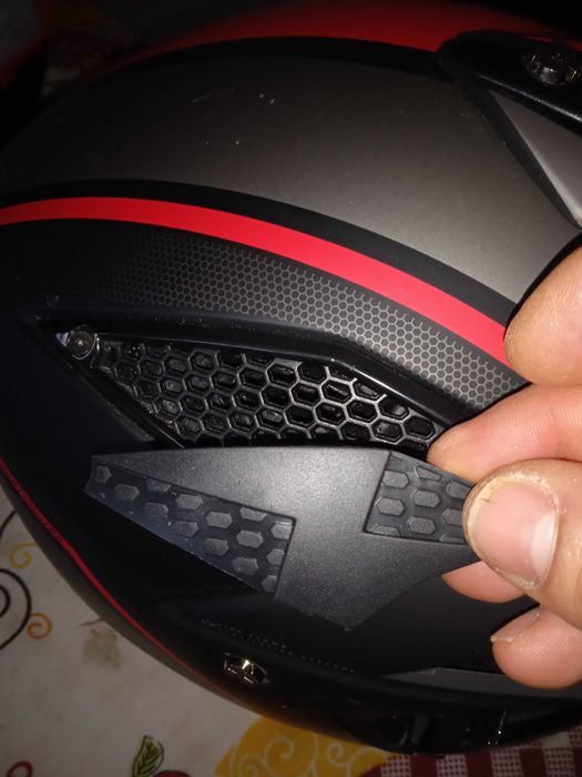 Capacete com duas viseiras e pala para sol. Não respondo a SMS