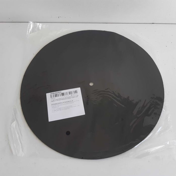 Base Nova 29,5cm Feltro Preto p/ Prato de Gira Discos