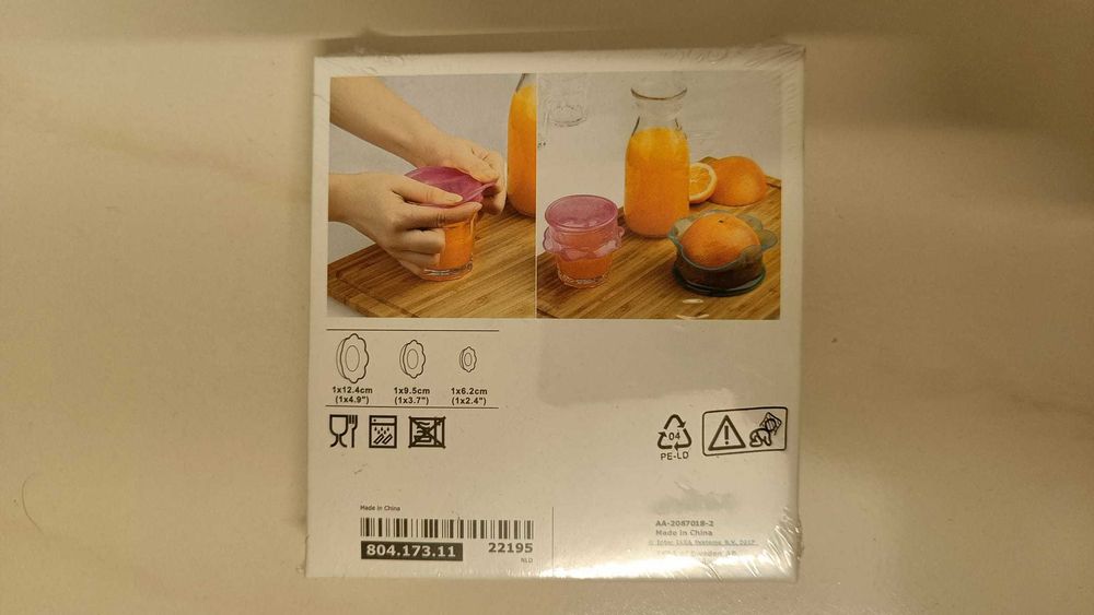 Novo Selado - IKEA ÖVERMÄTT Tampa Silicone Reutilizável