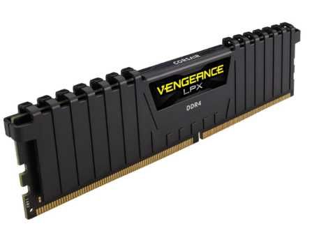 Memória RAM Corsair Vengeance LPX 16GB (2x8GB) DDR4-3200MHz CL16 Preta