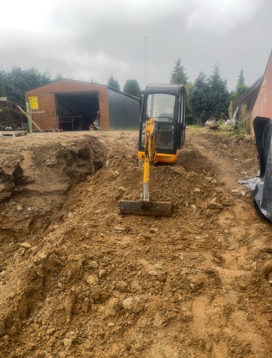 Wynajem minikoparki JCB na doby | Puławy i okolice