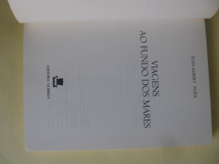 Viagens ao fundo dos mares de Jean-Albert Foex