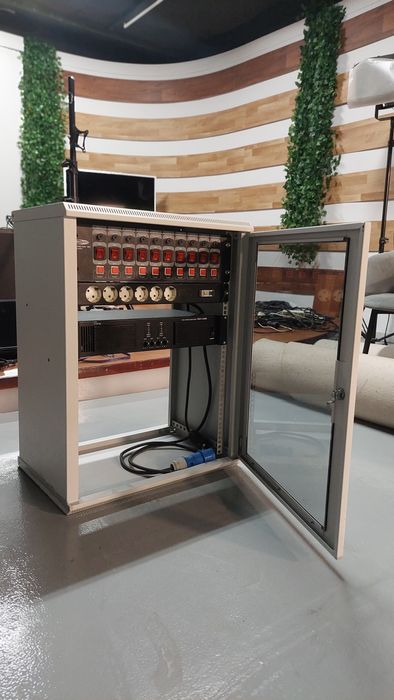 Rack de Controlo de Som e Iluminação para DJ