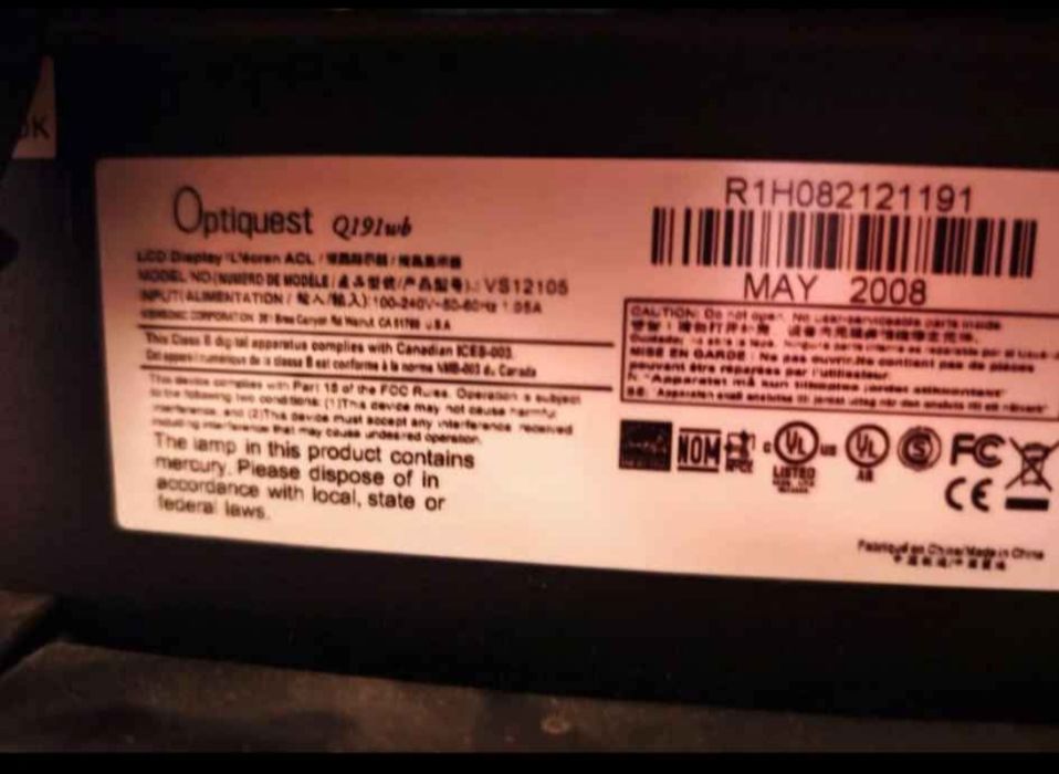 Monitor de Computador 19'