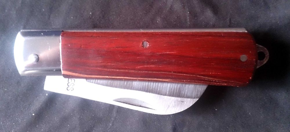 Canivete de Eletricista Dobrável 9 cm Cabo Cortar extremamente afiada