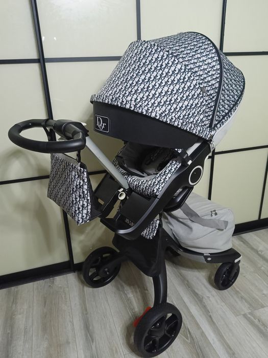 Як нова! Коляска Stokke Xplory V6 2в1 Dior повний комплект