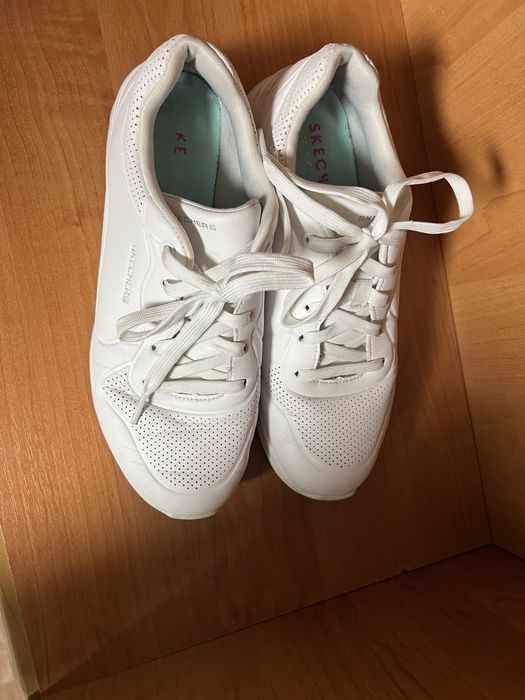 Skechers кросівки білі air устілка меморі