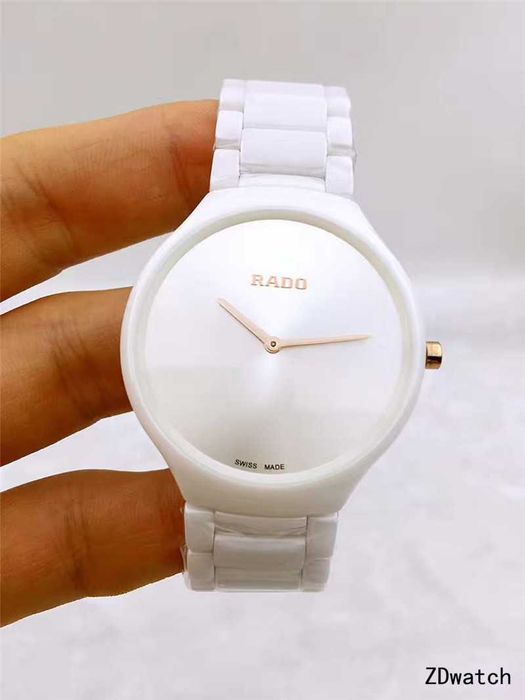 Годинник кварцовий Rado True Thinline Stillness in white high-tech ceramic
