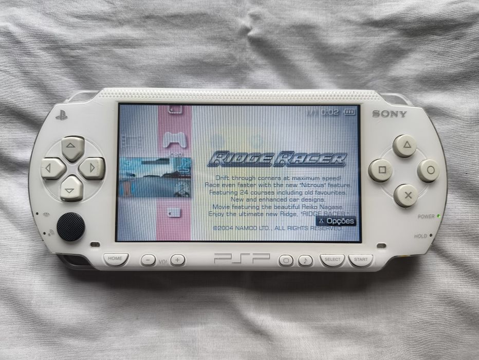PlayStation Portable (PSP 1000) Branca + Extras