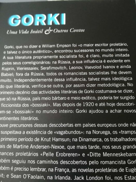 Pérez Reverte e Gorki
