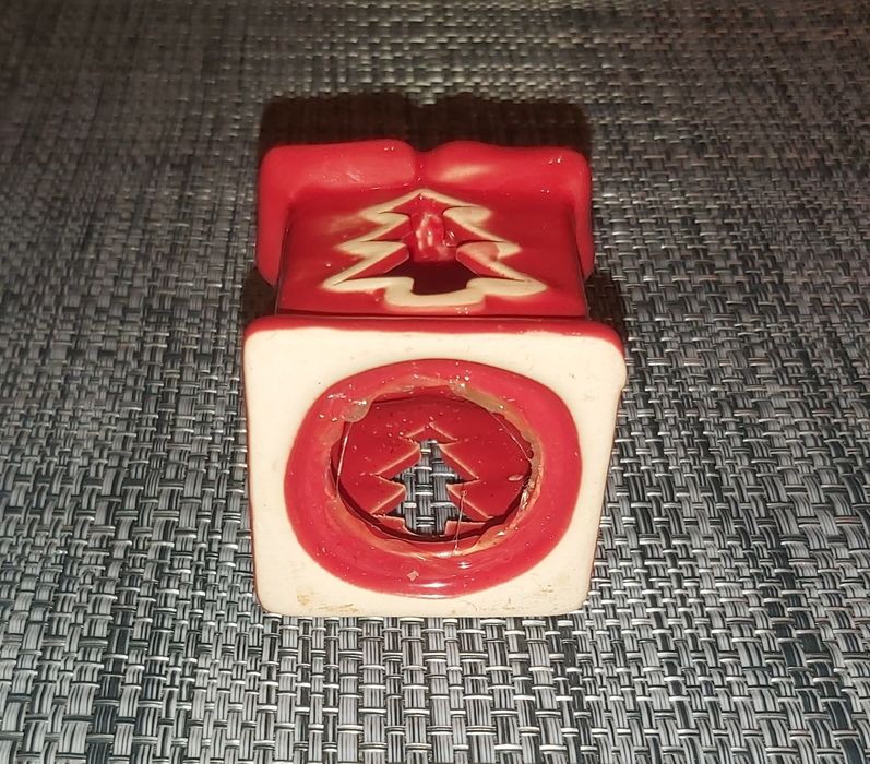 Świecznik teapod domek ceramiczny lampion