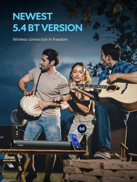 Новий саундбар Mevosto D7-3 2.1 Soundbar System (60W, Bluetooth 5.4)