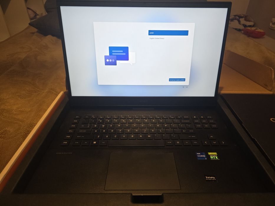 Hp omen  i7 dedykowana karta