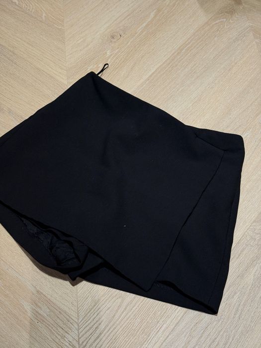 Юбка-шорты zara черная