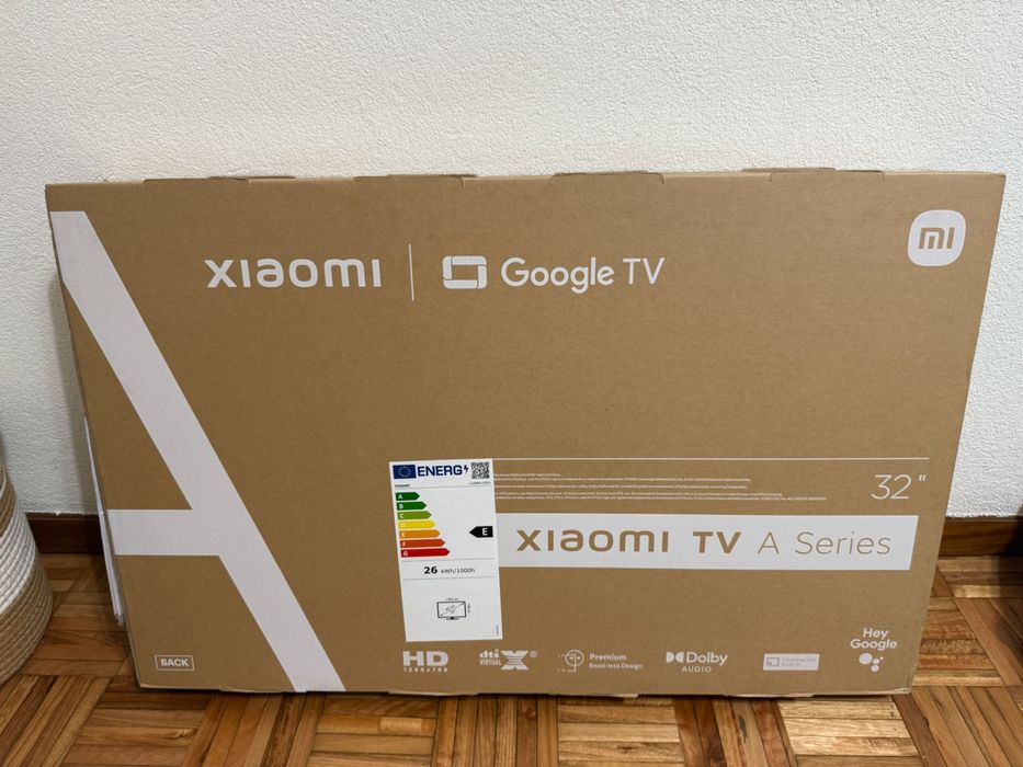 Televisor Xiaomi 32” Google TV NOVO (Selado)