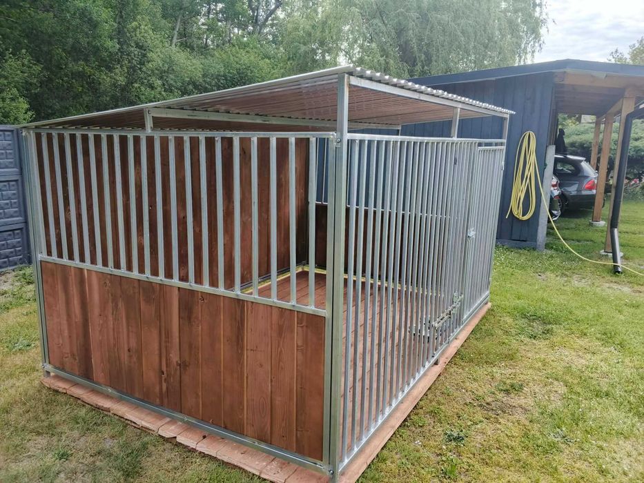 kojec dla psa, buda, box, klatka