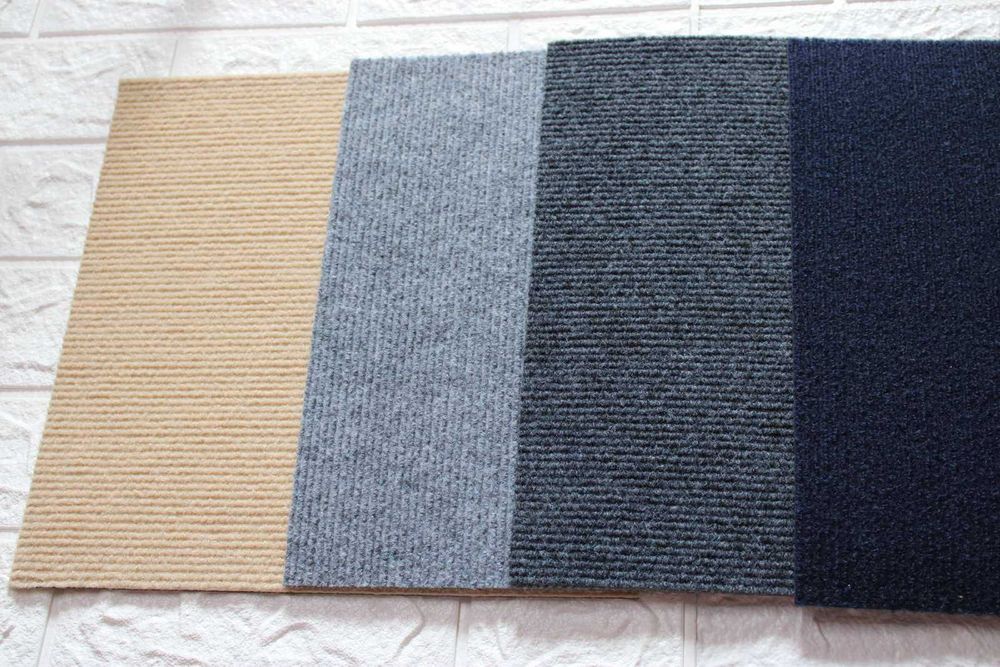 Самоклеючий ковролін, Ковролин плитка, 30х30 и 60х60см. Самоклейка.Пвх