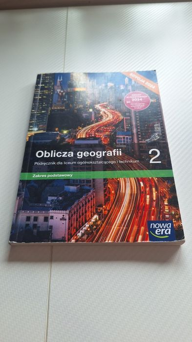 Podręcznik Nowa Era Oblicza geografii 2 podstawa edycja 2024