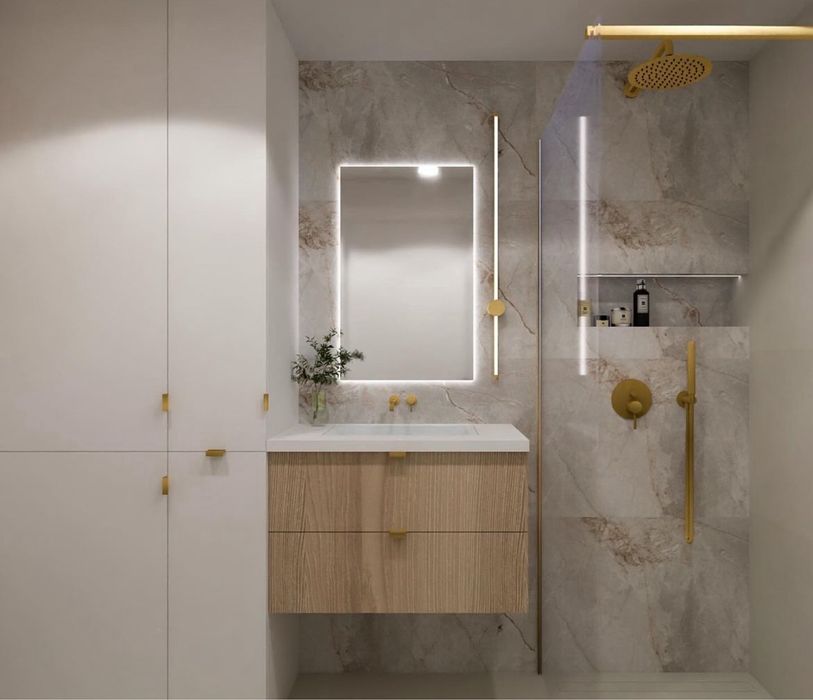 Projekt wnętrz, wizualizacje 3D