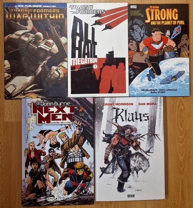 Livros de BD Comics
