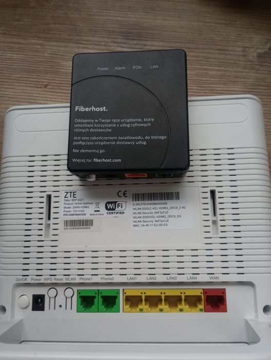 Router zte h298q