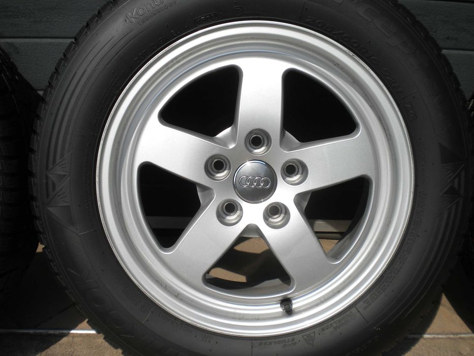 ! Koła zimowe aluminiowe 16 5x112 Audi A4 B9 B8 205/60r16 Hankook 22r
