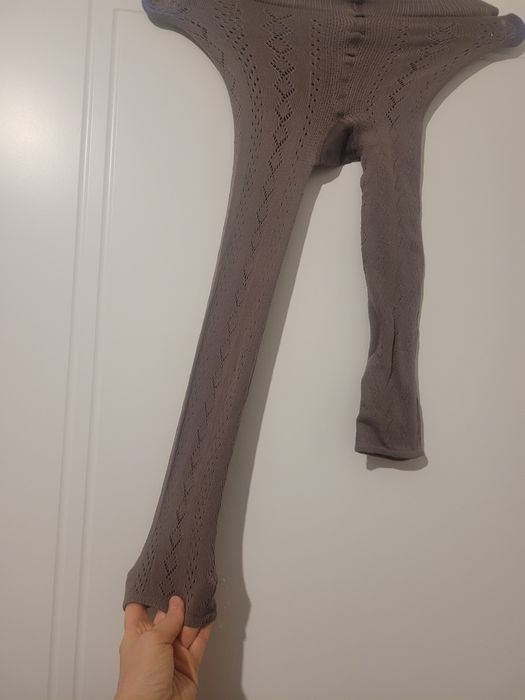 Legginsy rajstopowe Calzedonia r. 1/2 do połowy łydki ażurowe nowe