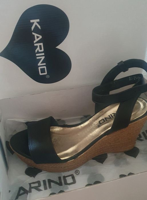 Sandały skórzane Karino oryginalne pudełko