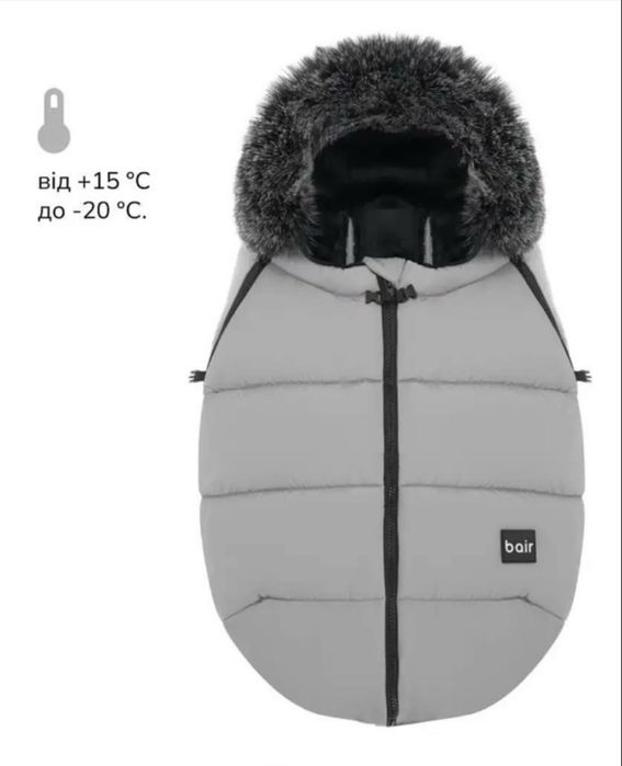Bair cocon mini кокон конверт для автокрісла коляски
