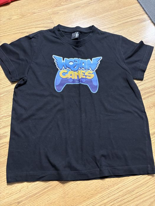 Koszulka t-shirt Wojan Games czarna 140/146