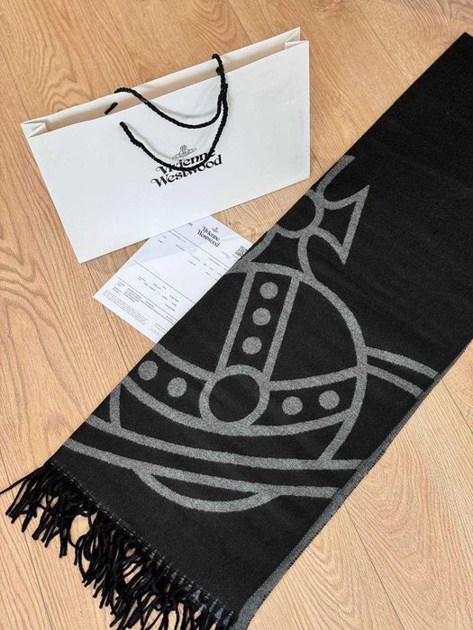 Шарф двохсторонній Vivienne Westwood / Шарф Вівєн Вествуд Шалик