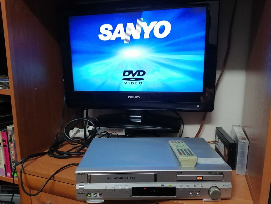 Magnetowid VHS Sanyo JCX-TS3000 HI-FI stereo Tuner  pilot COMBO