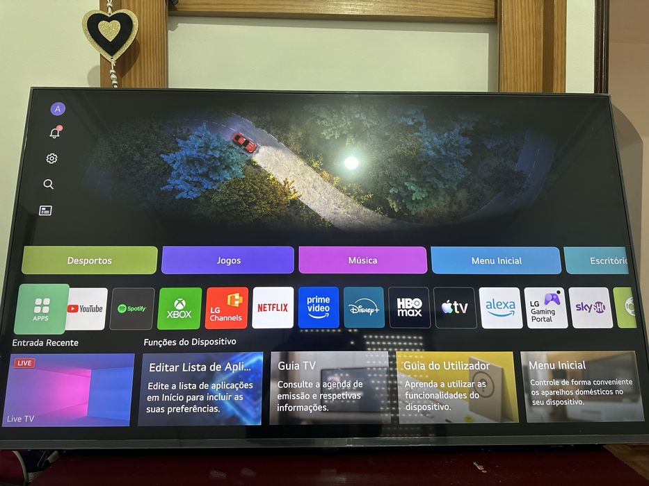 Tv lg smart 43 polegadas