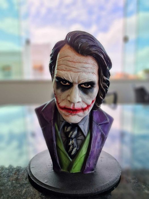 Busto Joker em Resina