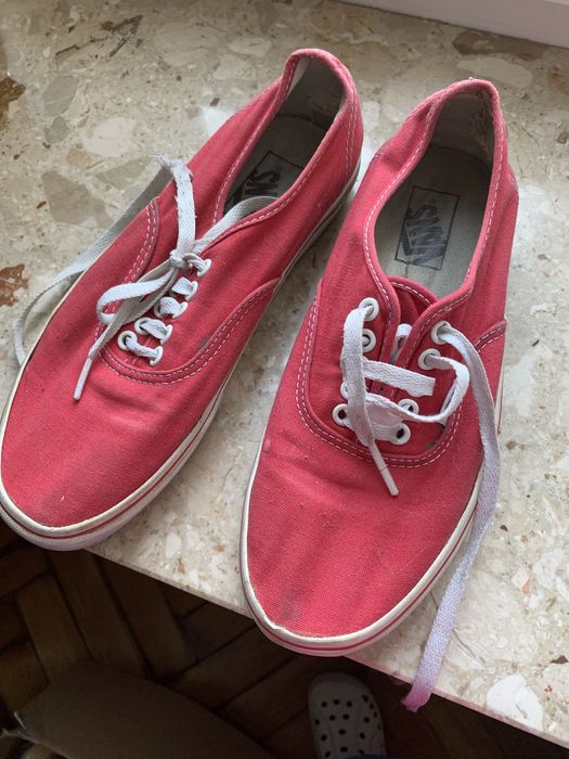 Trampki vans czerwone