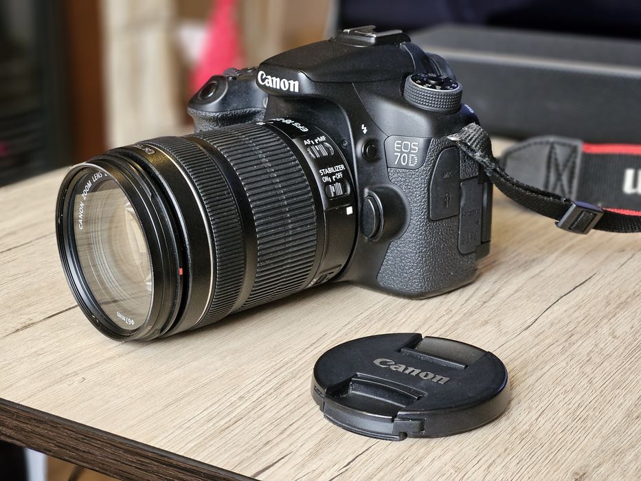 Canon 70D + 18-135 идеал состояние. + Сумка