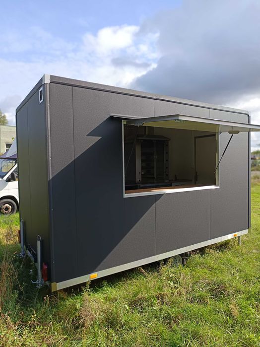 Przyczepa gastronomiczna- Kurczak z rożna