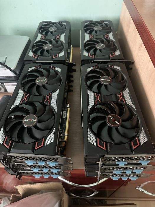 Sapphire pulse radeon RX 5600 xt 6gb 12шт RTX 3080 Asus