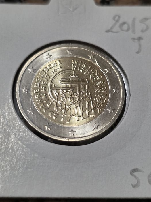 Moeda comemorativa de 2€ da Alemanha de 2015