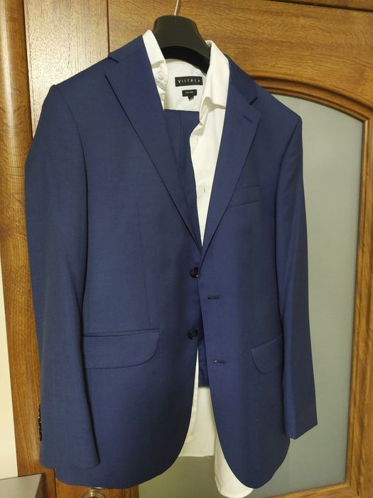 Garnitur i koszula Vistula super slim 176/96/82(84) 48M