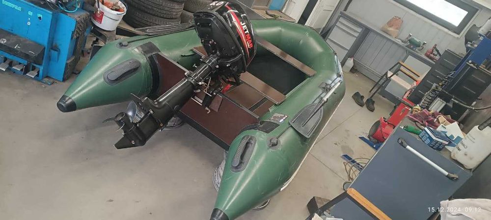 Продам надувний човен ПВХ  МТ310 К  МЕGA. з мотором JETMAR T6